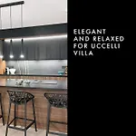 Villa Uccelli Modern 5 Etoiles With Heated Pool For 12 People *