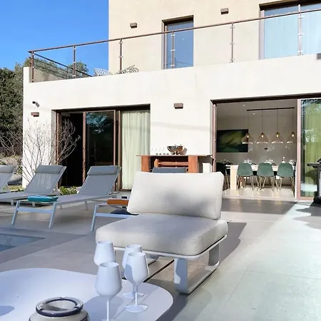 Uccelli Modern 5 Etoiles With Heated Pool For 12 People 别墅 Saint-Raphaël