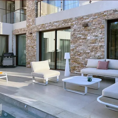 别墅 Uccelli Modern 5 Etoiles With Heated Pool For 12 People *