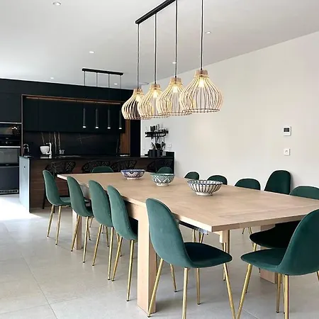 ヴィラ Uccelli Modern 5 Etoiles With Heated Pool For 12 People